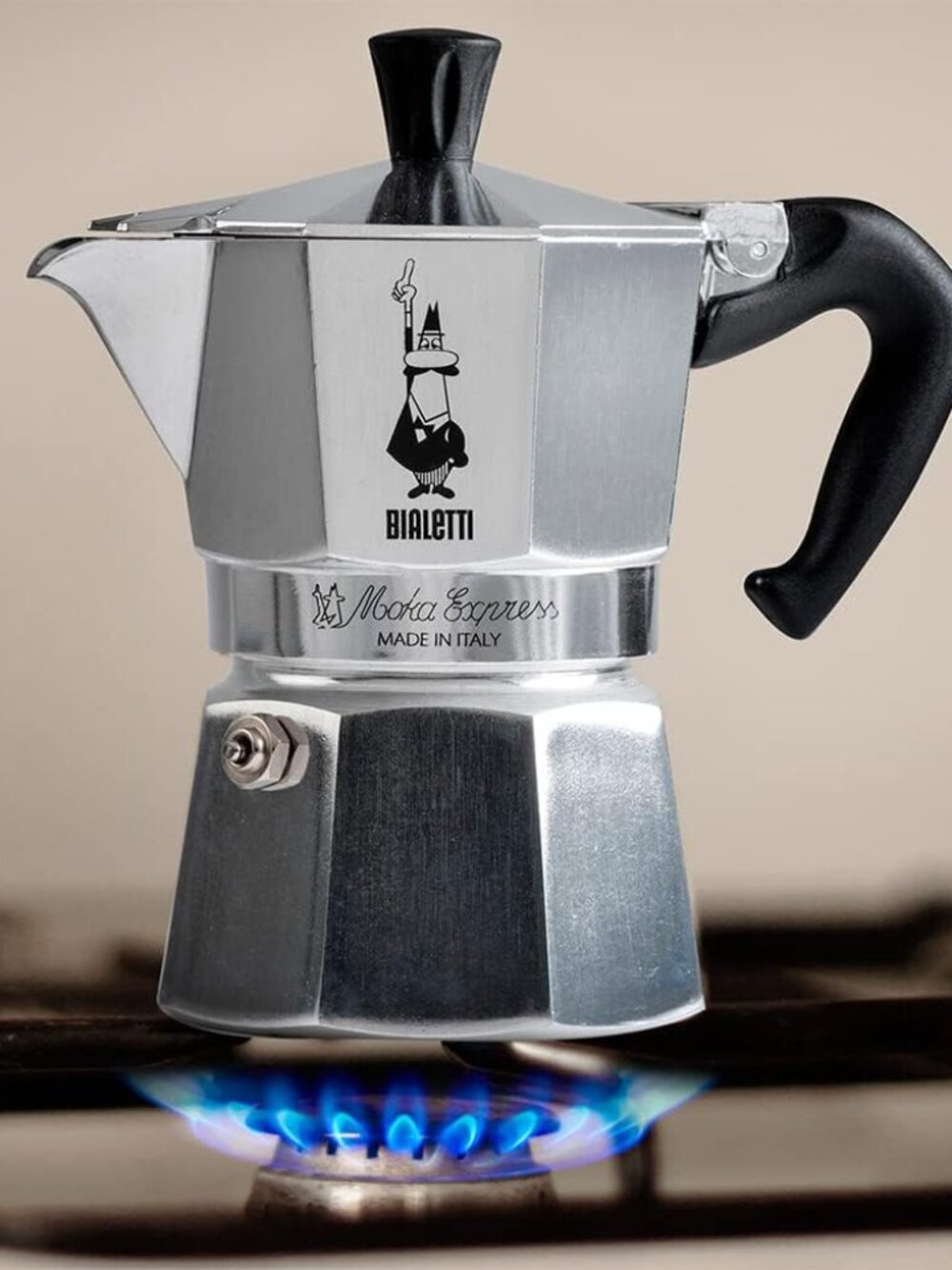 BIALETTI Moka Express Iconic Italian Stovetop Espresso Maker - 6 Cup - NEW NIB - Picture 2 of 5
